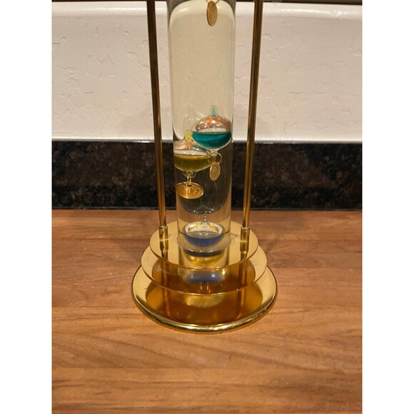Vintage retro Galileo Thermometer - Picture 2 of 6